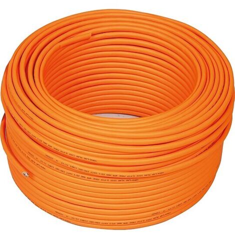 Datenleitung Simplex Ring STO, 8 Adern, AWG 23 PiMF FRNC OR - 100 m