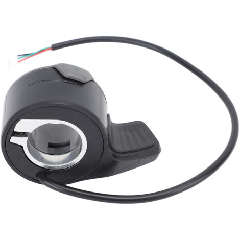 Daumengasgriff für NIU KQi2 KQi3 Elektroroller, weicher, schwarz gestreifter Griff