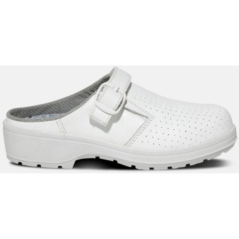 P sabot blanc daurie cuir t42