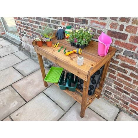 Argos potting store table