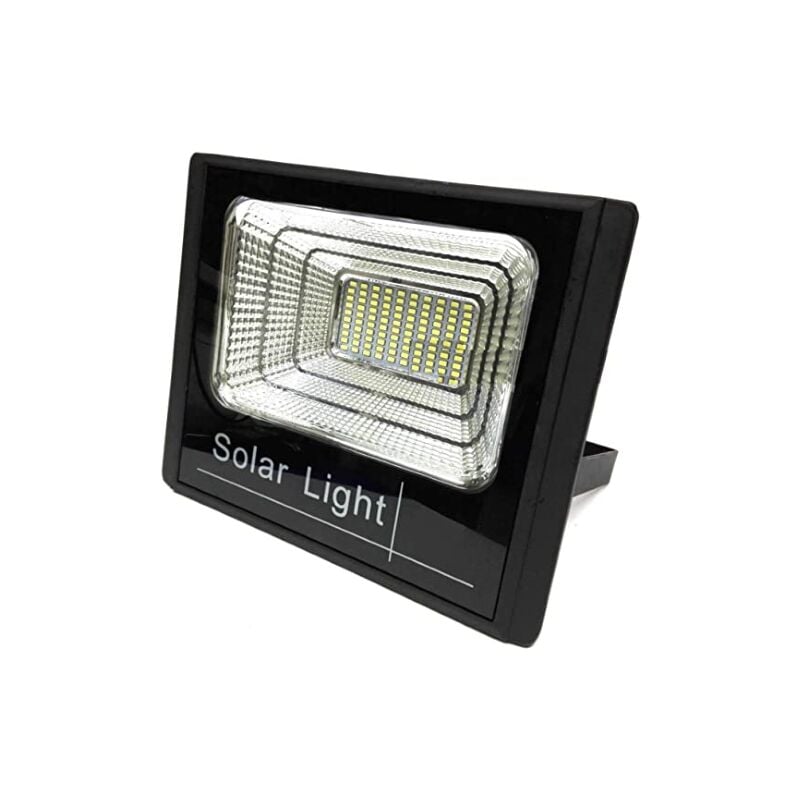 Dawei projecteur LED phare avec panneau solaire crA pusculaire 30 W avec tA lA commande 5 mt supports de cA ble et vis pour le montage