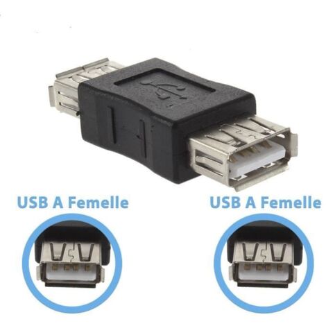 Dax® RACCORD USB FEMELLE / FEMELLE