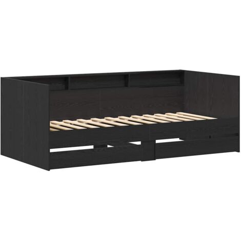 Day Bed Grey 90 x 200 cm Engineered wood vidaXL