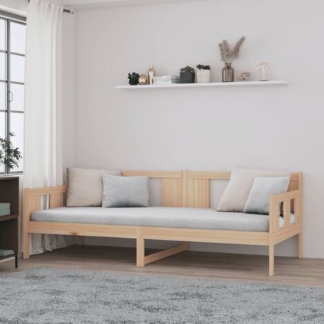 Day Bed without Mattress Solid Wood Pine 80x200 cm vidaXL