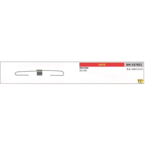 DAYE ressort régulateur de régime pour moteur de tracteur de pelouse DG 350 037851