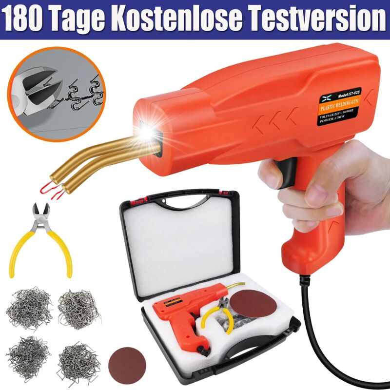 Dayplus - poste à souder auto réparation plastique automobile soudage plastique 800 pince