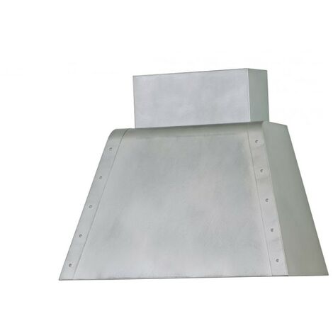 DAYTONA Dunstabzugshaube aus silbernem Edelstahl 110 cm