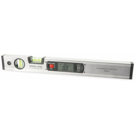 DAYTOOLS Digitale Wasserwaage DWW-400, 400 mm, Alu