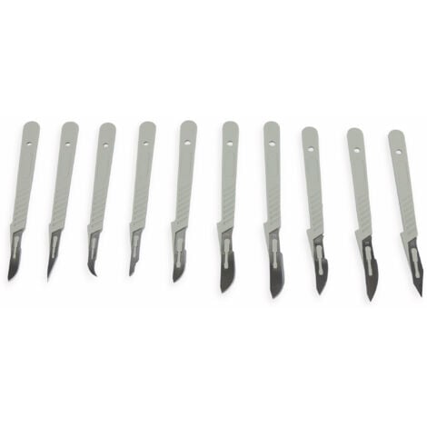 DAYTOOLS Skalpell-Set ES-10, steril, 10-teilig