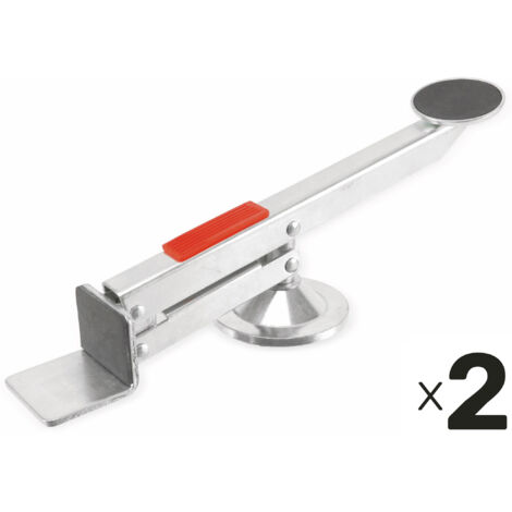DAYTOOLS Tür- und Plattenheber, schwenkbar, 2 Stück
