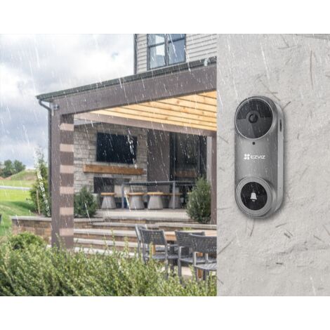 DB2 Pro - Kit sonnette vidéo autonome à batterie
