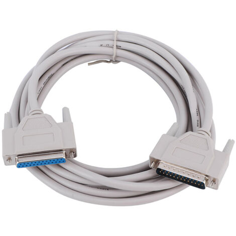 DB9-Parallelverlängerungskabel (Stecker/Buchse) für Mach3-Graviermaschine – 5 Meter (16,4 Fuß)