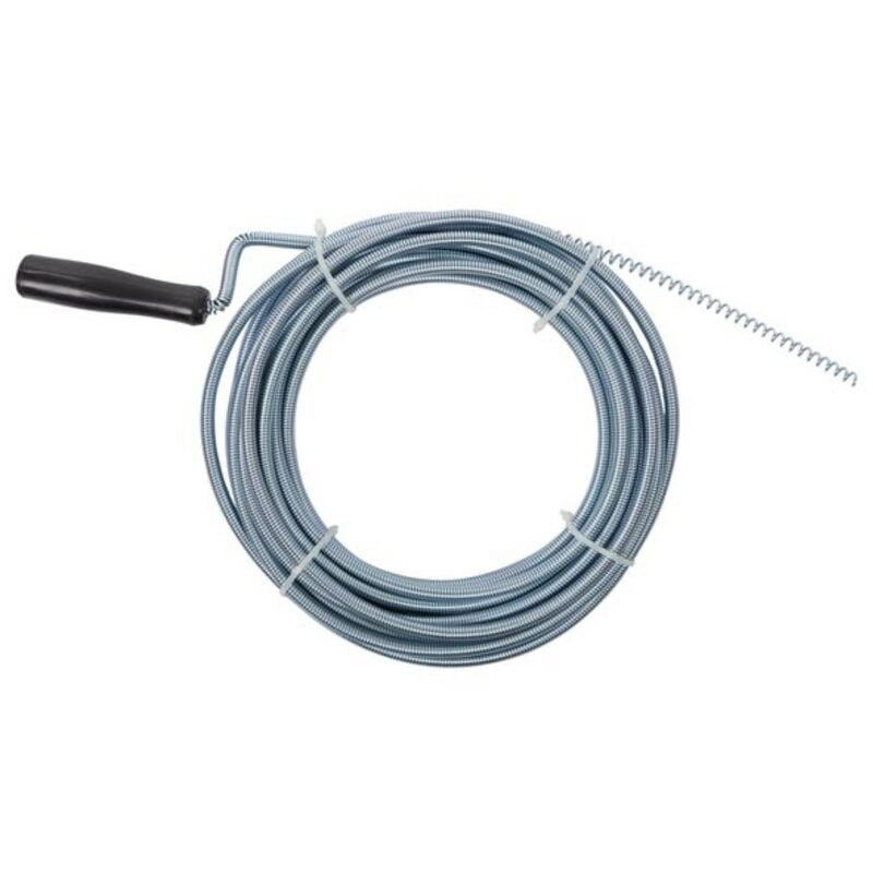 Toolland - Furet de plombier classique, débouchage de canalisation, 9 mm, 10 m