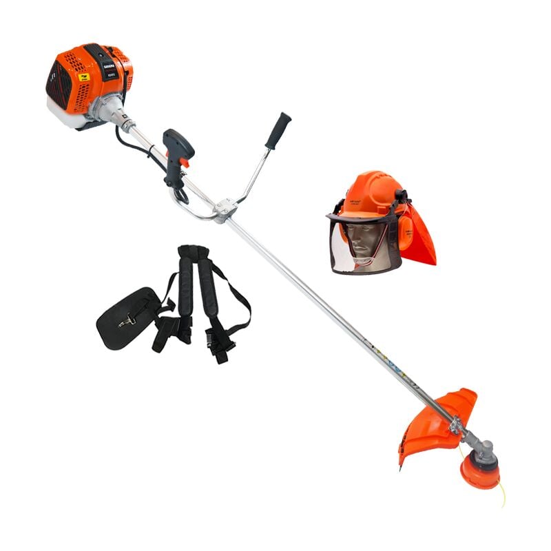 Débroussailleuse 48cc 28mm + Foresterie Casque