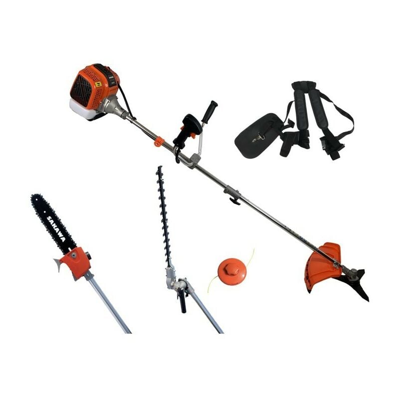 Débroussailleuse 48cc Guidon Multi-Accessoires