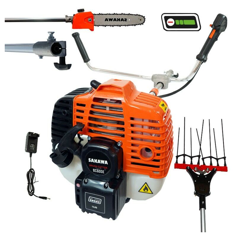 Sakawa - Débroussailleuse Accesories 52,7cc 3 mètres Èlagueuse Guidon