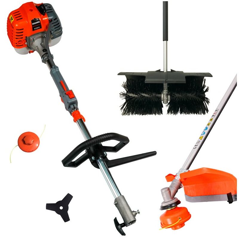 Débroussailleuse multifonction Balayeuse à gazon 32cc