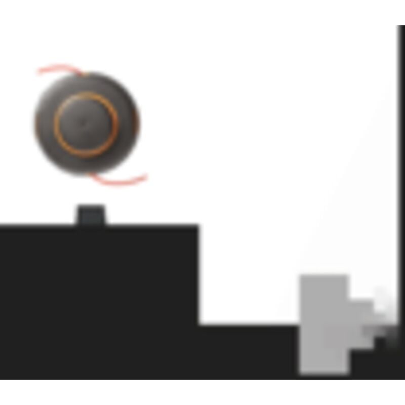 Worx - Nitro - Débroussailleuse sans Fil -40V- 4Ah - Ø38cm - WG186E (2 Batteries 20V, Capot de Protection, poignée Amovible, tête Interchangeable,