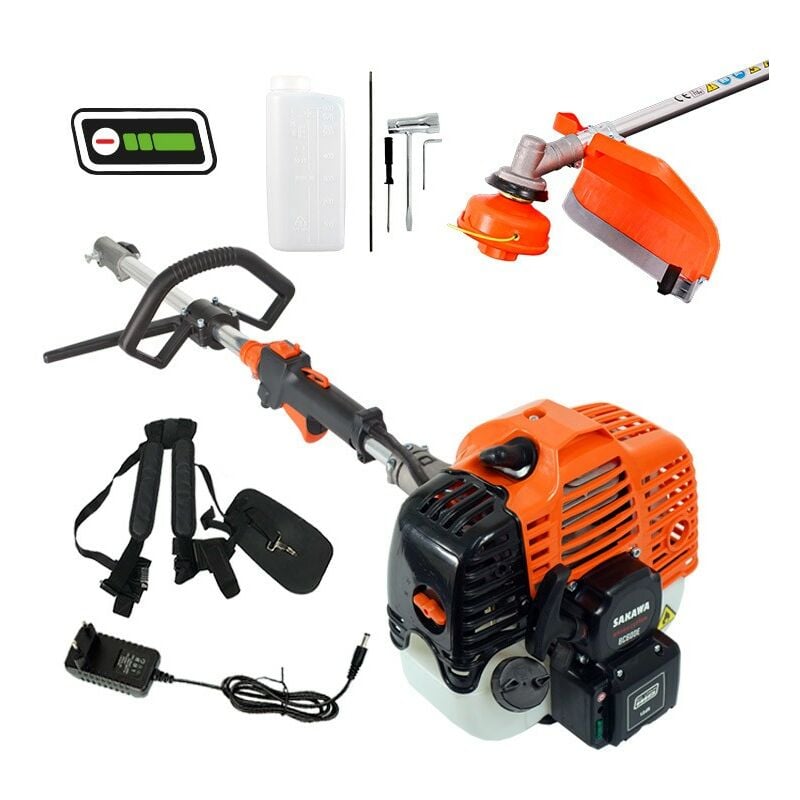 Sakawa - Débroussailleuses Démarrage électrique 52,7cc Multifonction