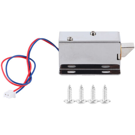 DC 12V Mini Electromagnetic Lock Assembly Kit Hardware for Door Window Cabinet Drawer