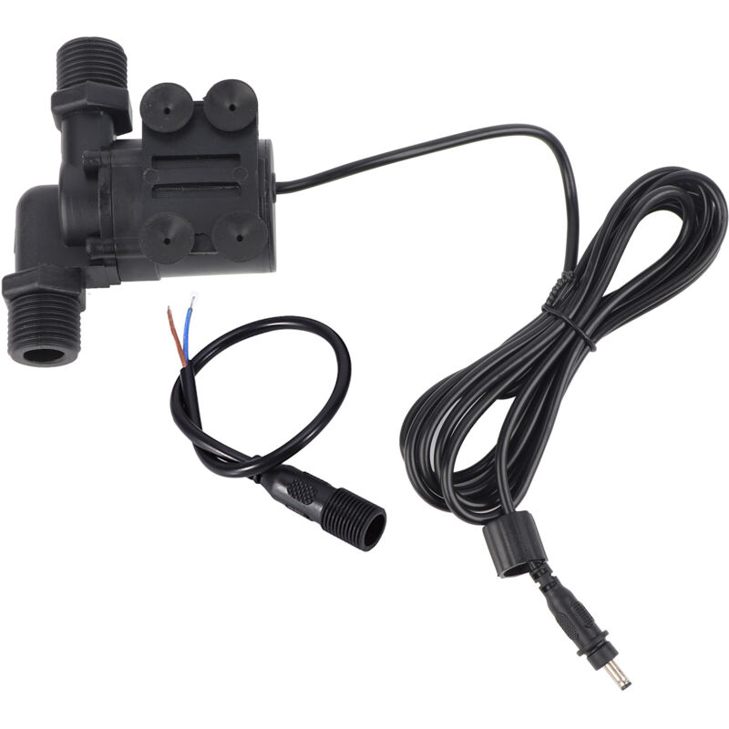Prenfle - Jeffergarden Pompe de Circulation d'eau solaire dc 12V, moteur sans balais, 600L/H, prise étanche IP68