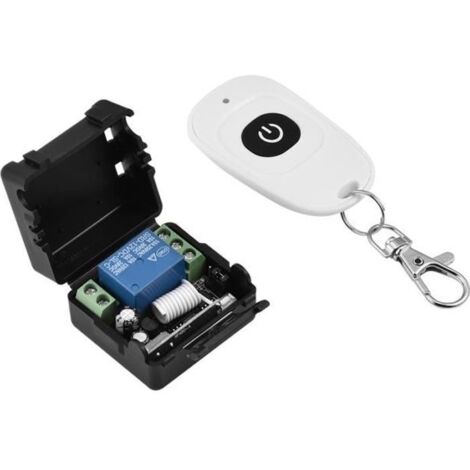 DC 12V Télécommande sans fil Relais Récepteur Émetteur Télécommande universelle Module de commutation et trans