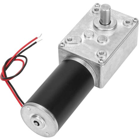 DC 24 V Turbo-Schneckengetriebemotor, Umkehrbar, Geschwindigkeitsreduzierung, Elektrischer Getriebemotor, 8 Mm Welle(20RPM)