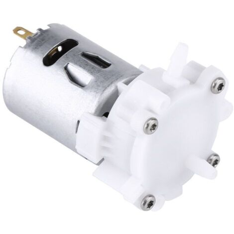 DC 3-12V Mini Pompe à Eau Moteur à Engrenages RS-360SH pour Aquarium, Expérimentation