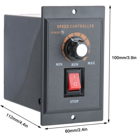 DC-51 Drehzahlregler für 220-V-Wechselstrom-Permanentmagnetmotor, 120 W, 0–110 V Gleichstromausgang