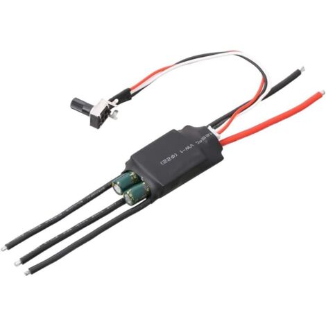 DC 7-24V 200W BLDC 3 phases Moteur Brushless Hallless DC Moteur Drive Board Régulateur de Vitesse Régulateur
