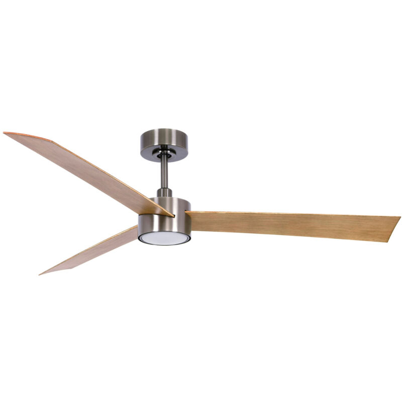 DC Ceiling Fan Climate IV Nickel with LED & Remote