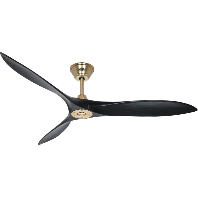 Casafan - dc Ceiling Fan Eco Airscrew Brass / Black