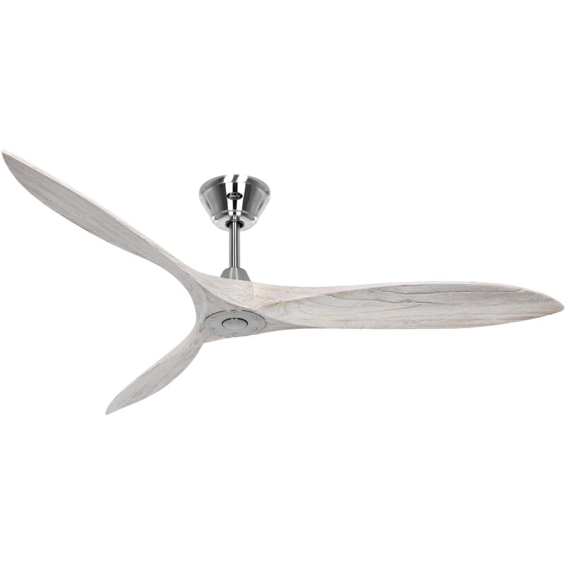 Casafan - dc Ceiling Fan Eco Airscrew Chrome / Brushed White