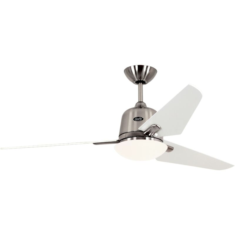 Certeo - dc Ceiling Fan Eco Aviatos 132 Chrome-White