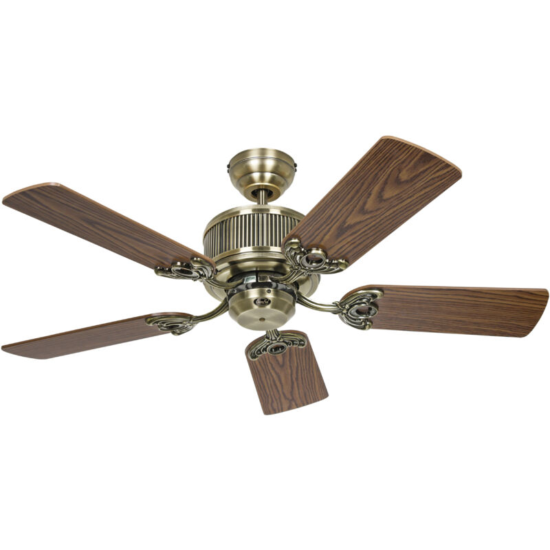 Dc Ceiling Fan Eco Elements 103 Brass with Remote