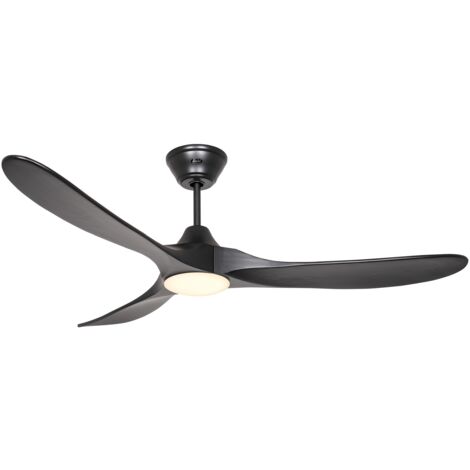 DC Ceiling Fan Eco Genuino Black 152 LED