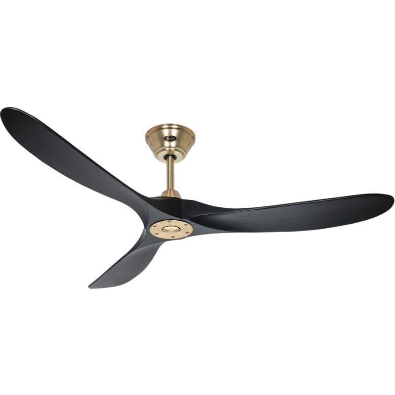 Casafan - dc Ceiling Fan Eco Genuino Brass / Black 152