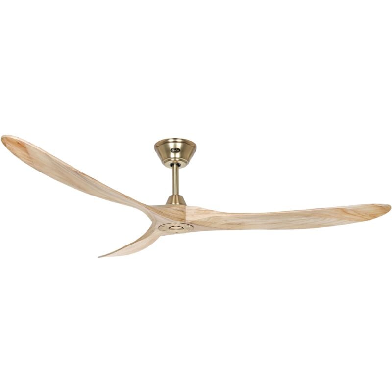 Casafan - dc Ceiling Fan Eco Genuino Brass / Wood 180