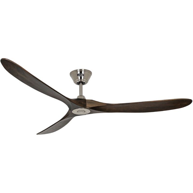 Casafan Dc Ceiling Fan Eco Genuino Chrome / Walnut 180