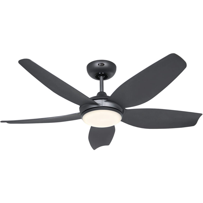 Casafan - dc Ceiling Fan Eco Volare 116 Basalt with led