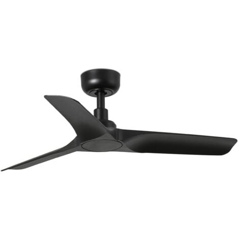 DC Ceiling Fan Hey S Black with Remote