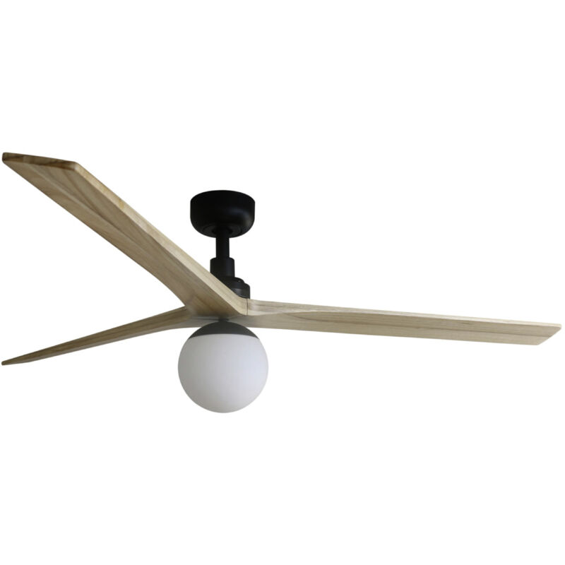 Image of Dc Ceiling Fan Klim l Black-Oak&hellip;