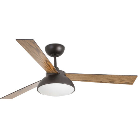 DC Ceiling Fan Rodas Brown with LED and Remote