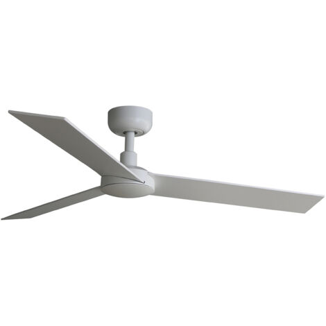 DC Ceiling Fan Rudder S White with Remote