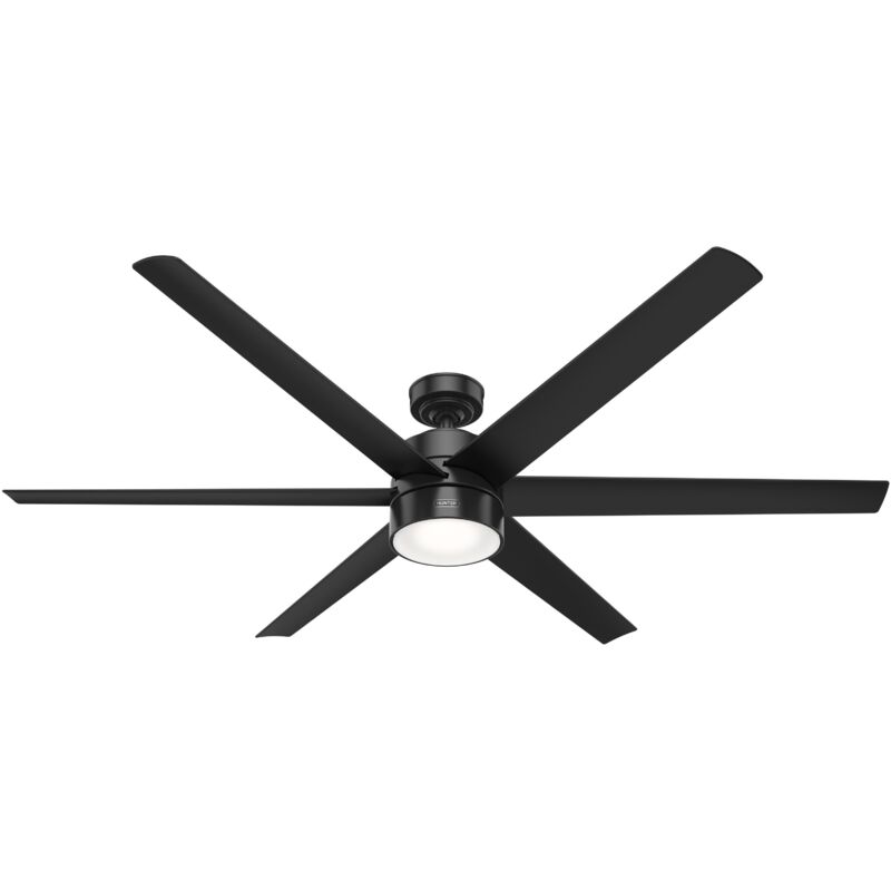 Image of Dc Ceiling Fan Solaria Black with&hellip;
