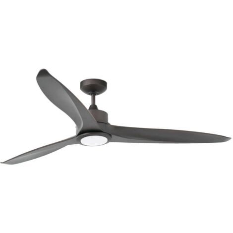 DC Ceiling Fan Tonic Brown with LED Light and Remote