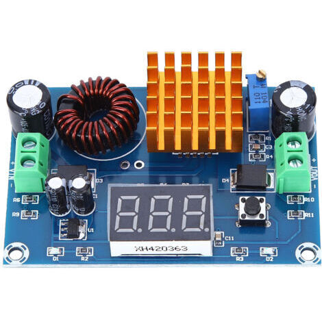 DC-DC Module d'alimentation Régulateur de Tension Transformateur Convertisseur Règlable Entrée 3-35V Sortie 5V-45V 5A pour Auto