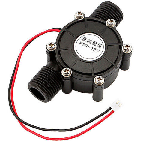 DC Micro-turbine hydraulique Générateur d'eau 12V DC 10W, pour Tuyau D'arrosage de Jardin Éclairage LED