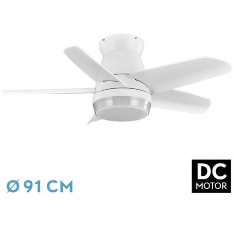 DC-Neutronen-Lüfter, 24 W, Weiß, 5 Flügel