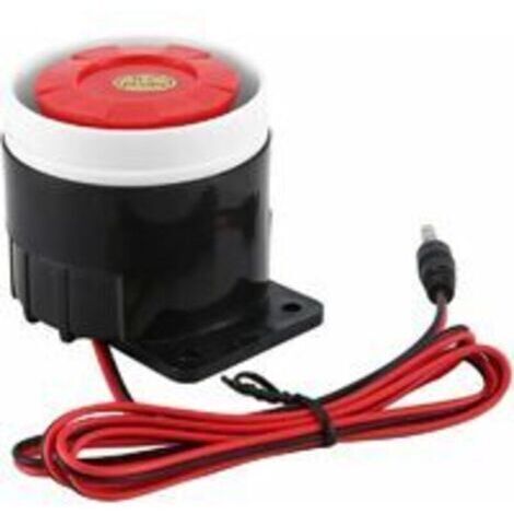 DC Piezo Électronique Buzzer Alarme Sirène Sécurité Corne 12V DC Électronique Buzzer Alarme Sirène Sécurité Sirène 120 DB Sirène